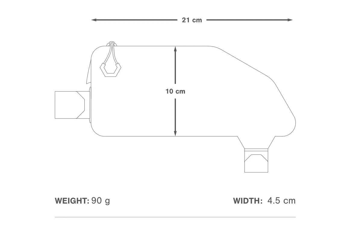 Apidura Expedition Top Tube Pack (1L) - Image 5